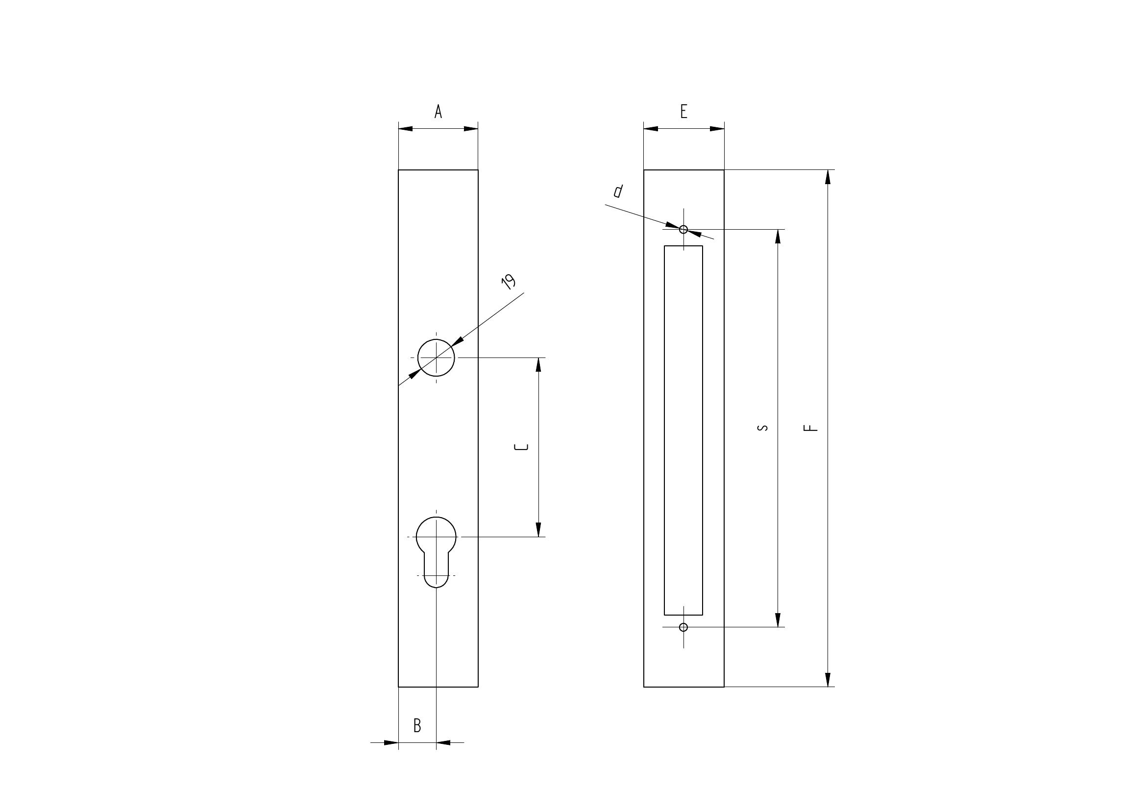 Technische Zeichnung