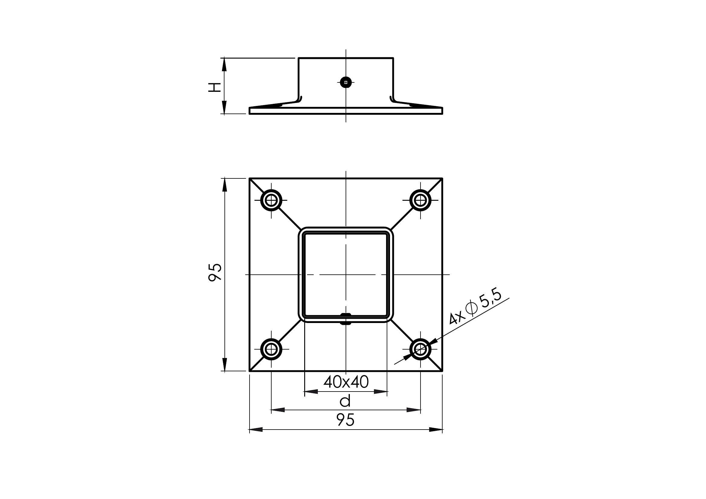 Technische Zeichnung