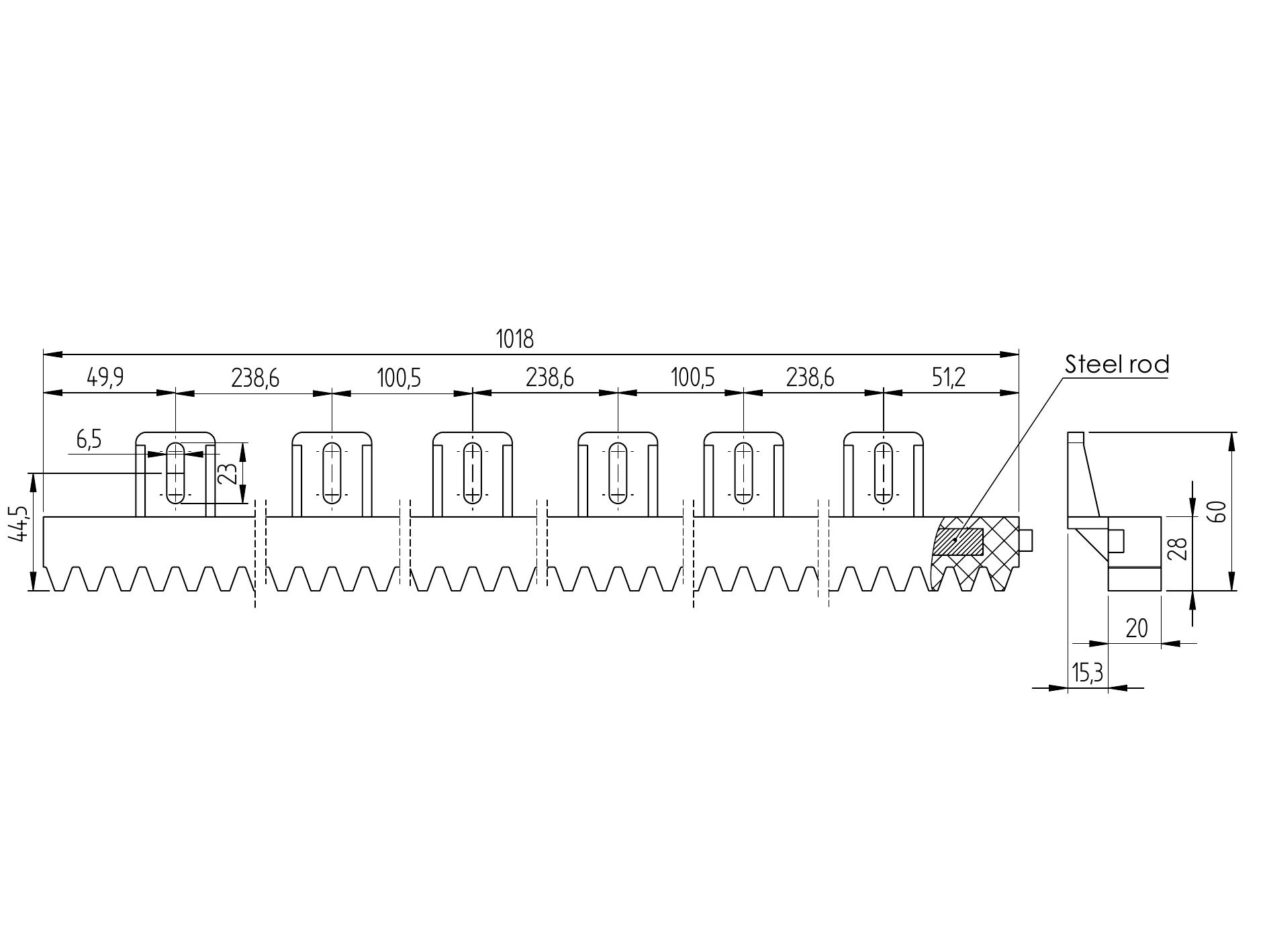 Technische Zeichnung