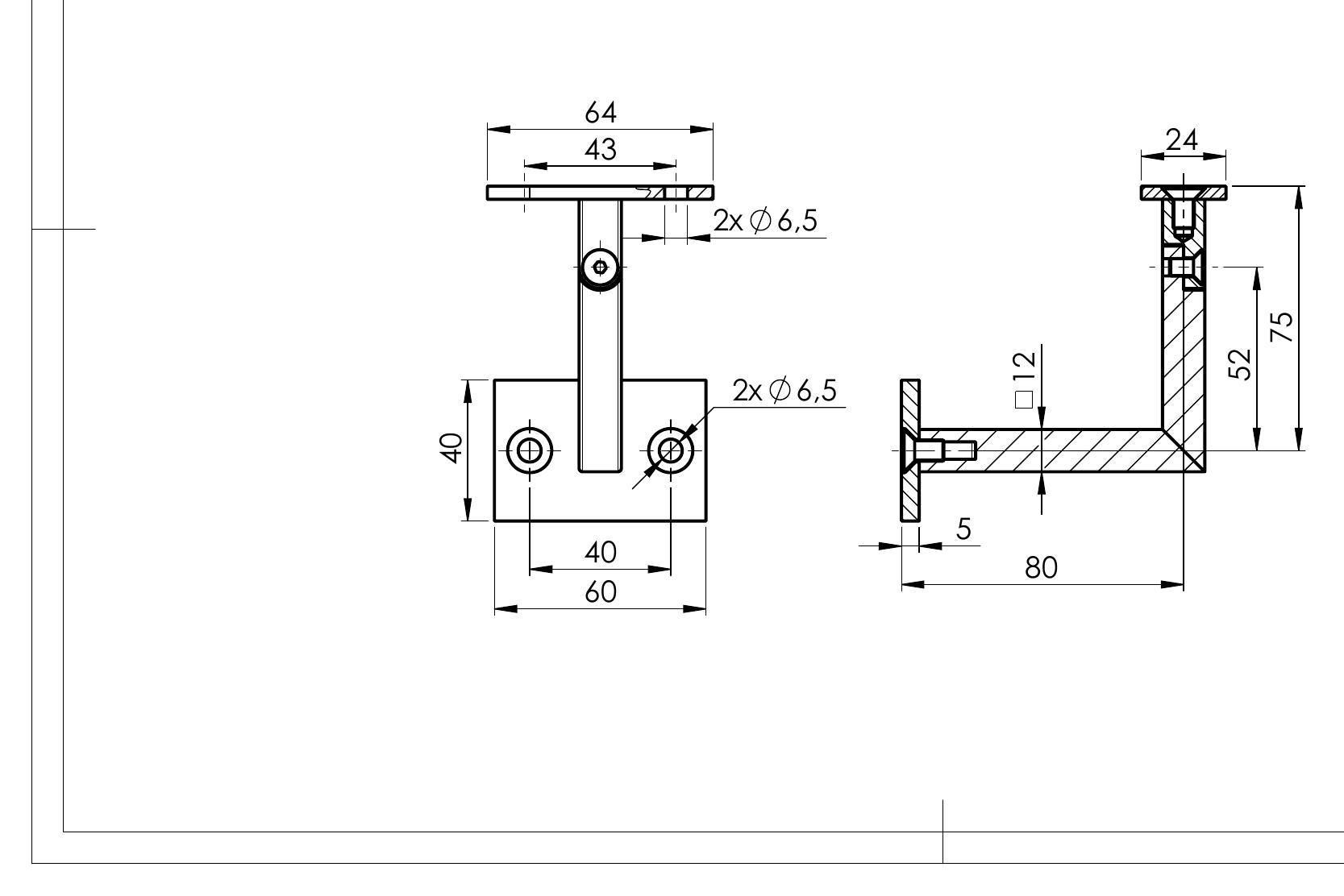 Technische Zeichnung