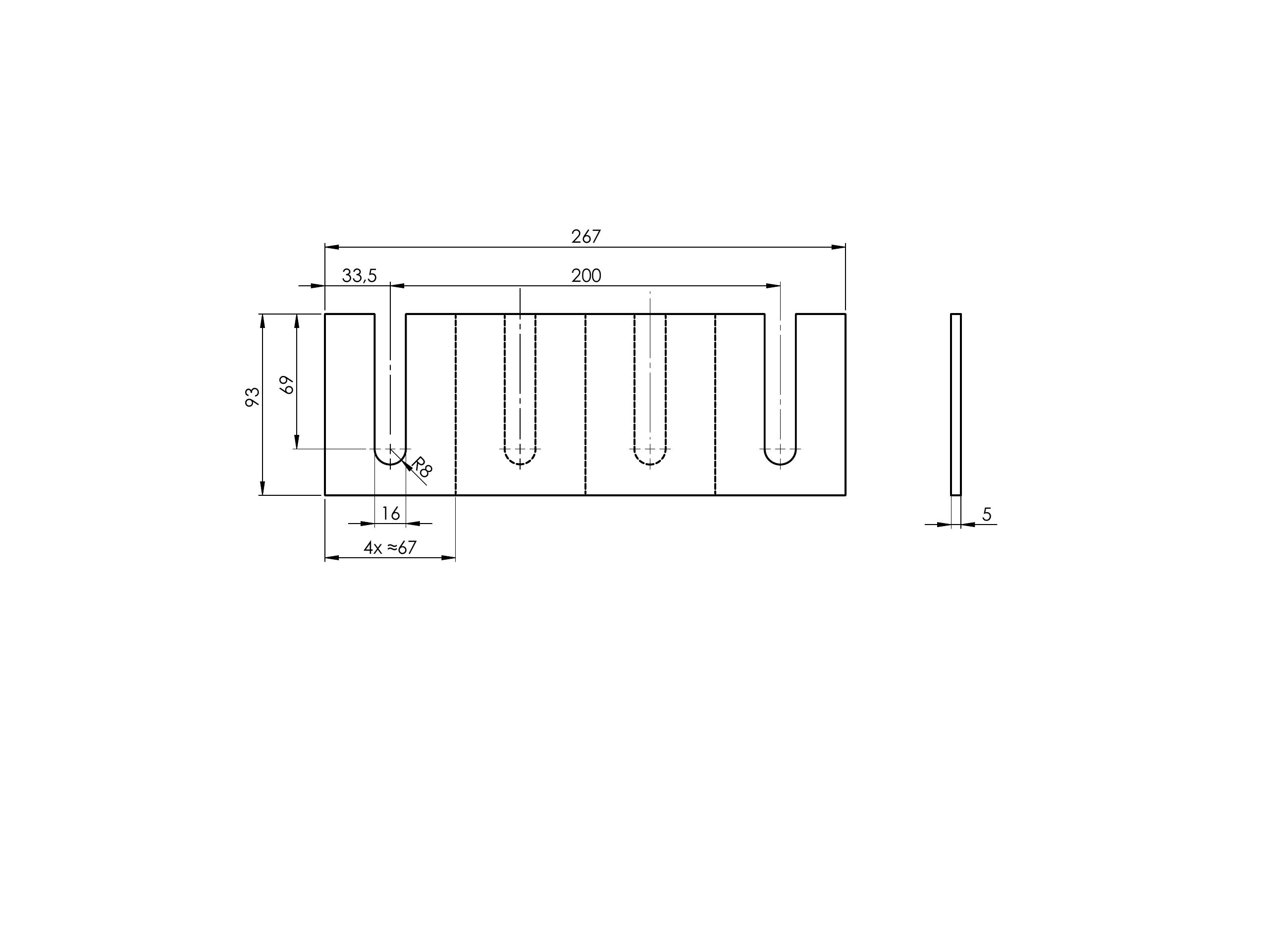 Technische Zeichnung