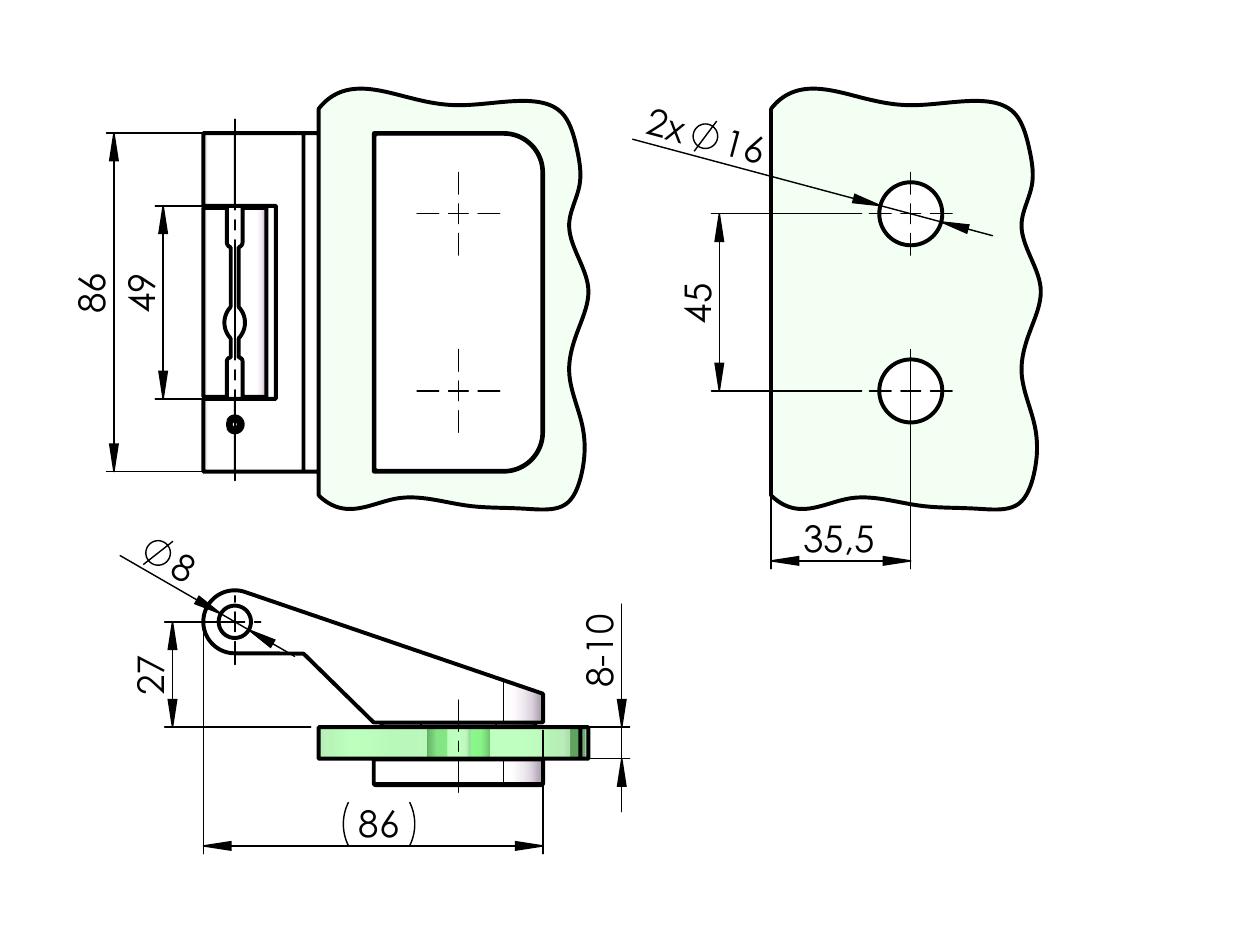 Technische Zeichnung