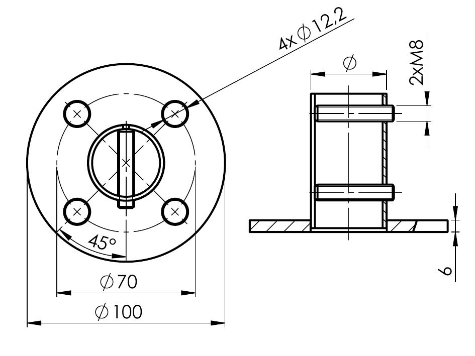Technische Zeichnung