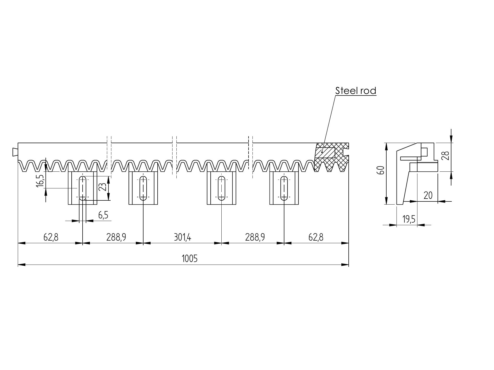 Technische Zeichnung