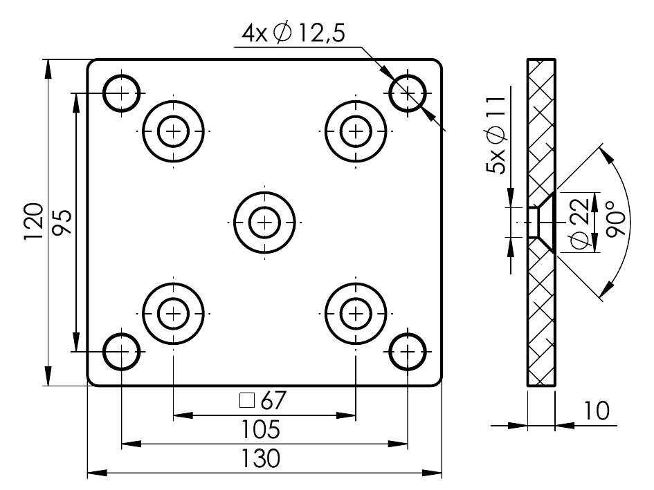Technische Zeichnung