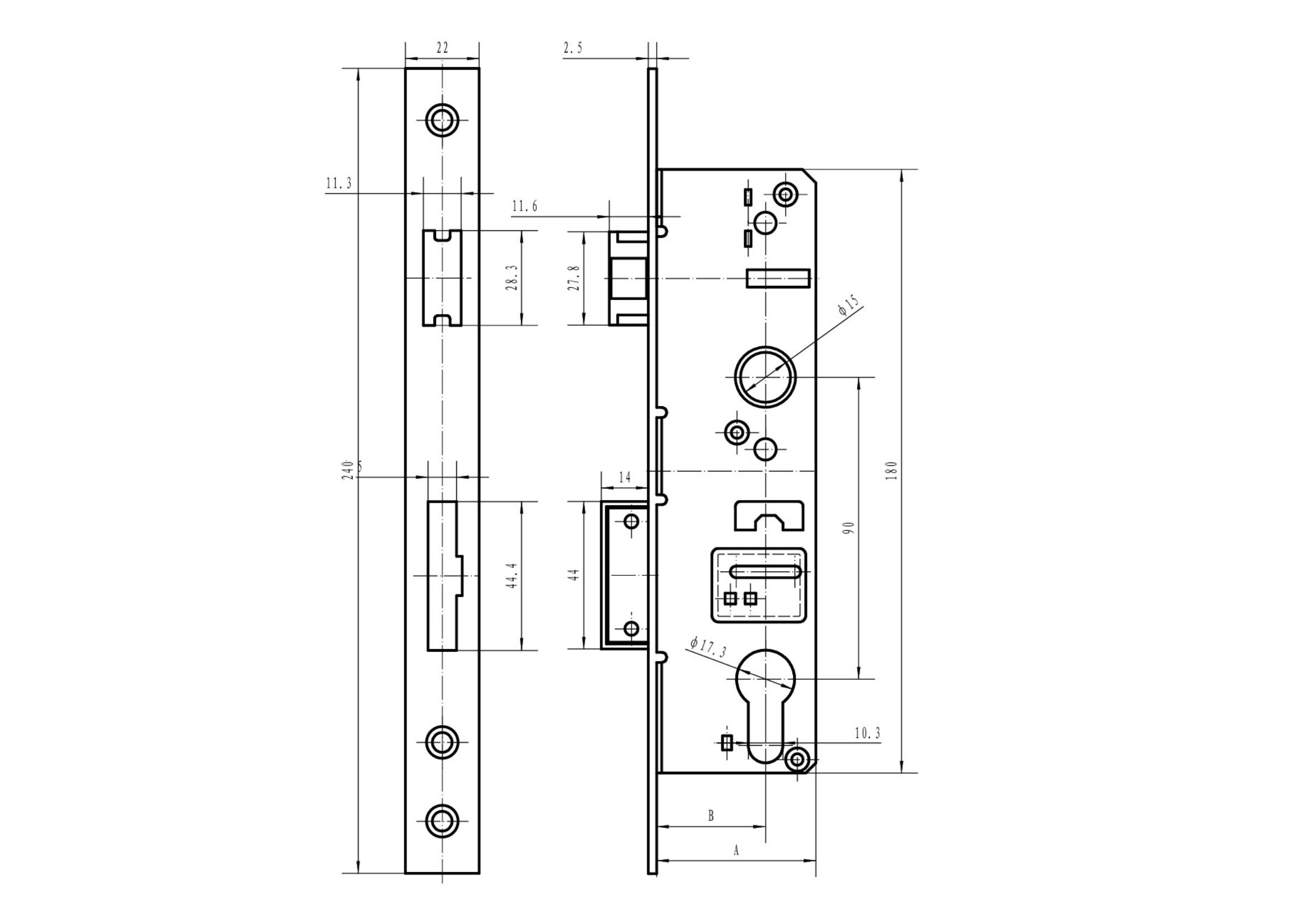 Technische Zeichnung