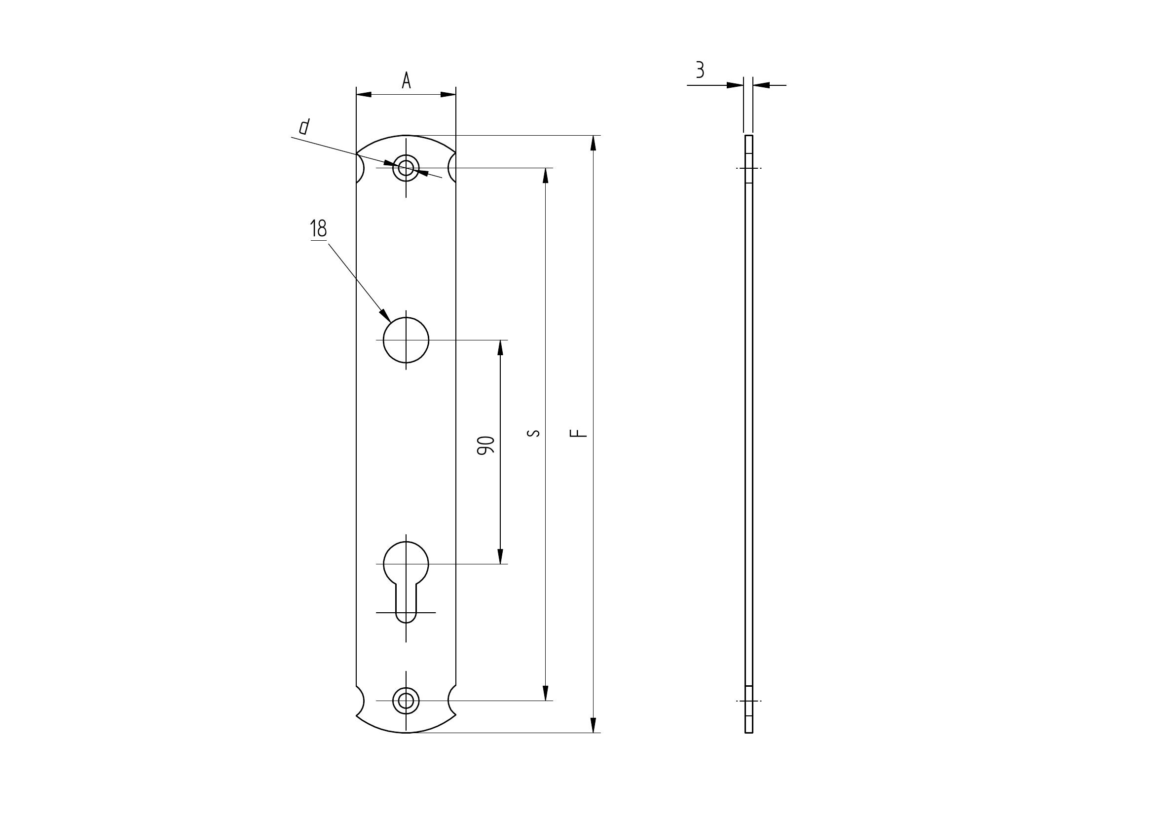 Technische Zeichnung